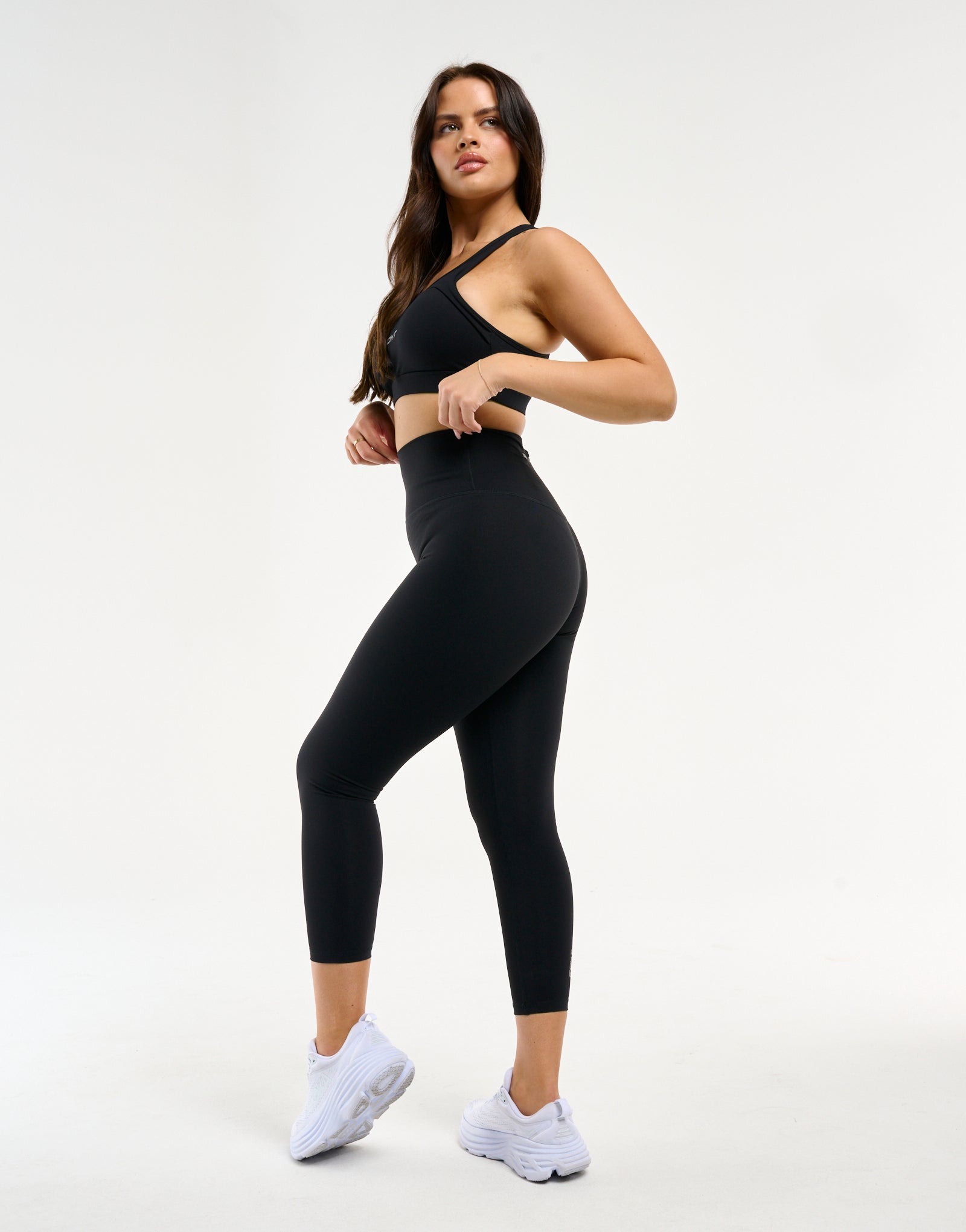 All Day Crop Leggings - Black