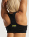 Tennis Sweat Sports Bra - Black