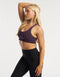 Tennis Sweat Sports Bra - Purple