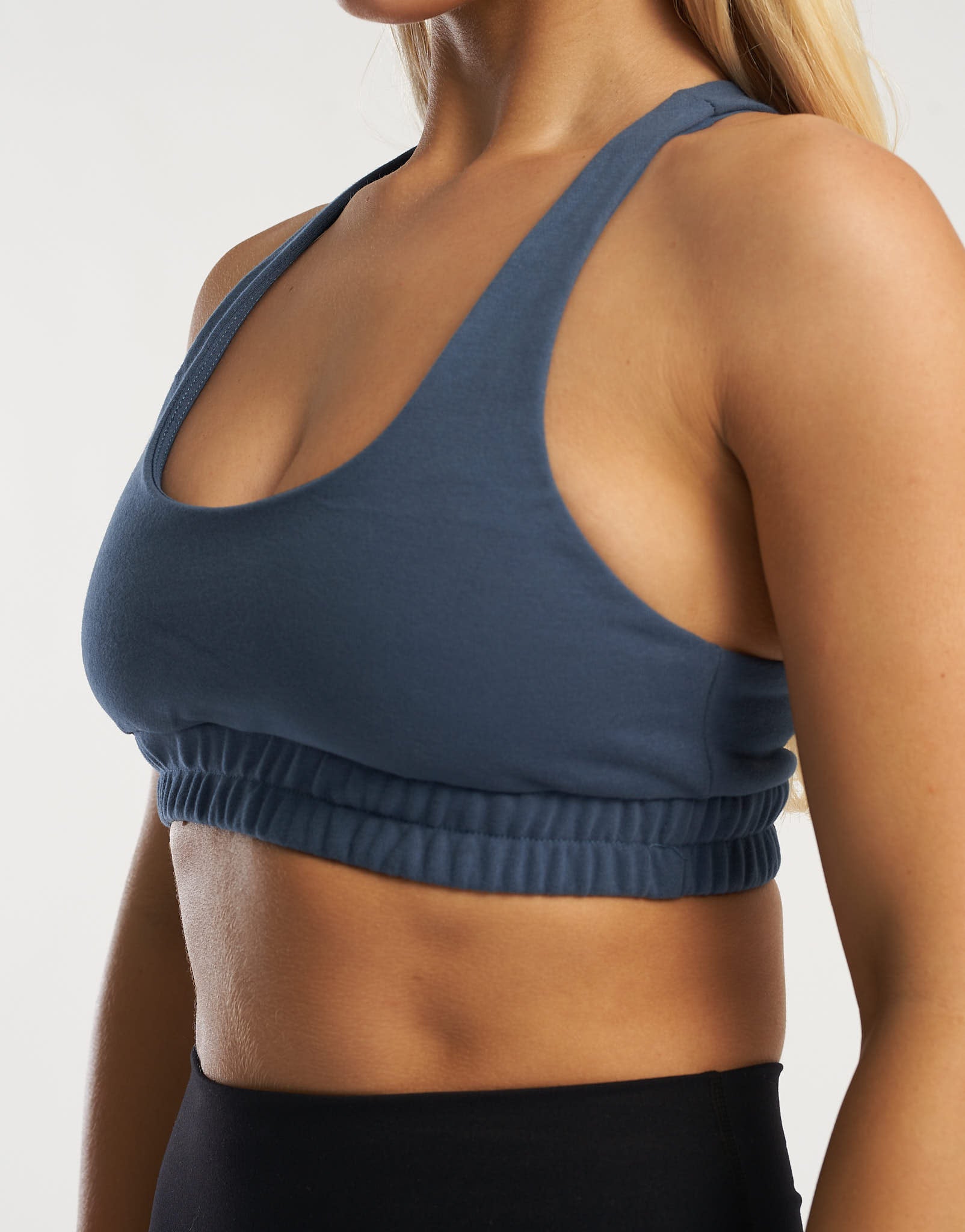 Tennis Sweat Sports Bra - Blue