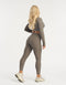 Rise Leggings - Brown Grey