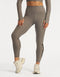 Rise Leggings - Brown Grey