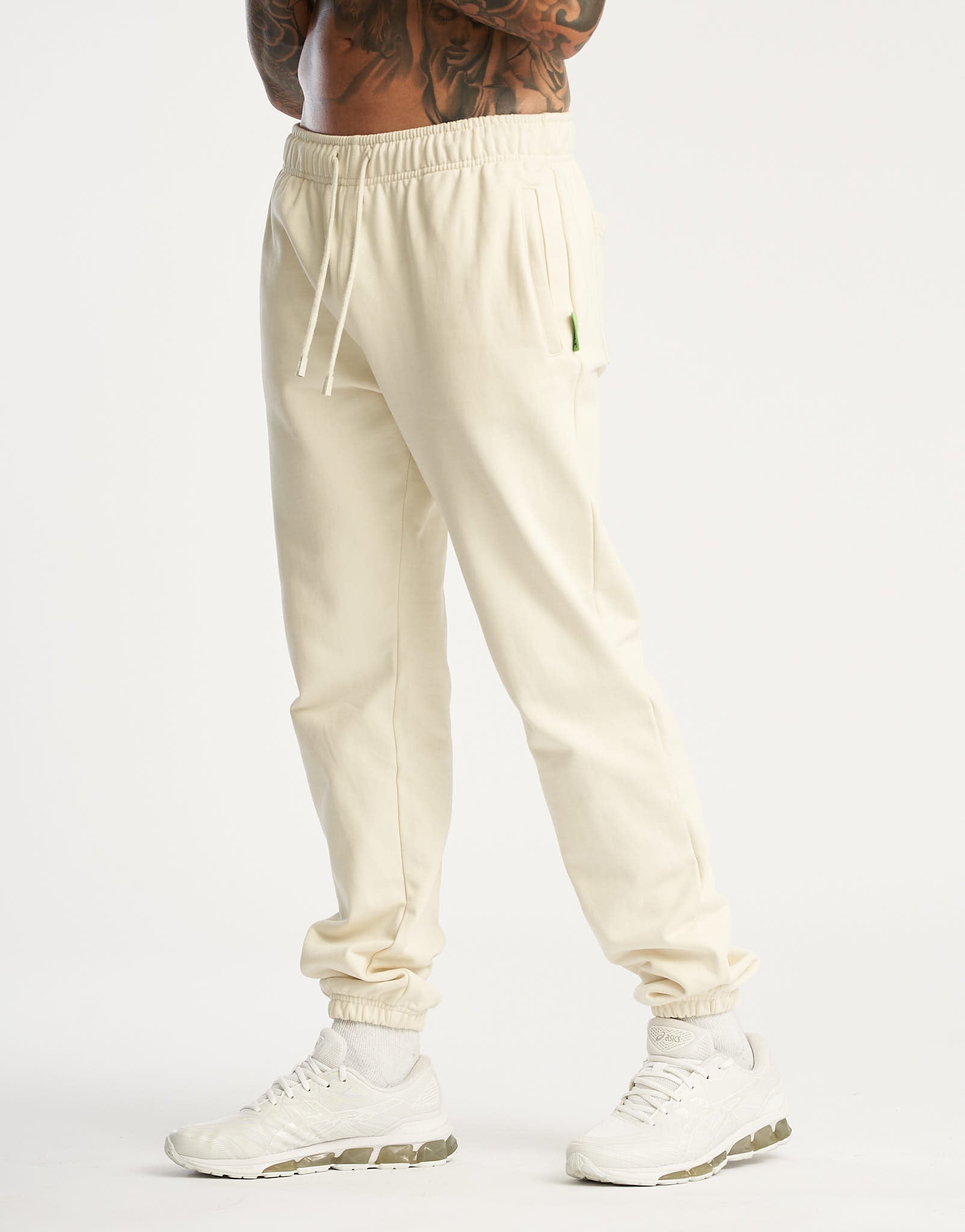 Basic Joggers - Cream