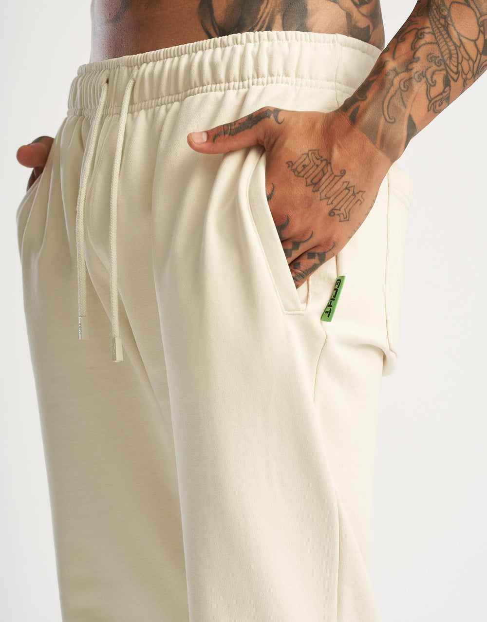 Basic Joggers - Cream