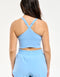 Air Support Crop Tank - Process Blue