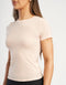 Shape Smoothing Tee - Blush Pink