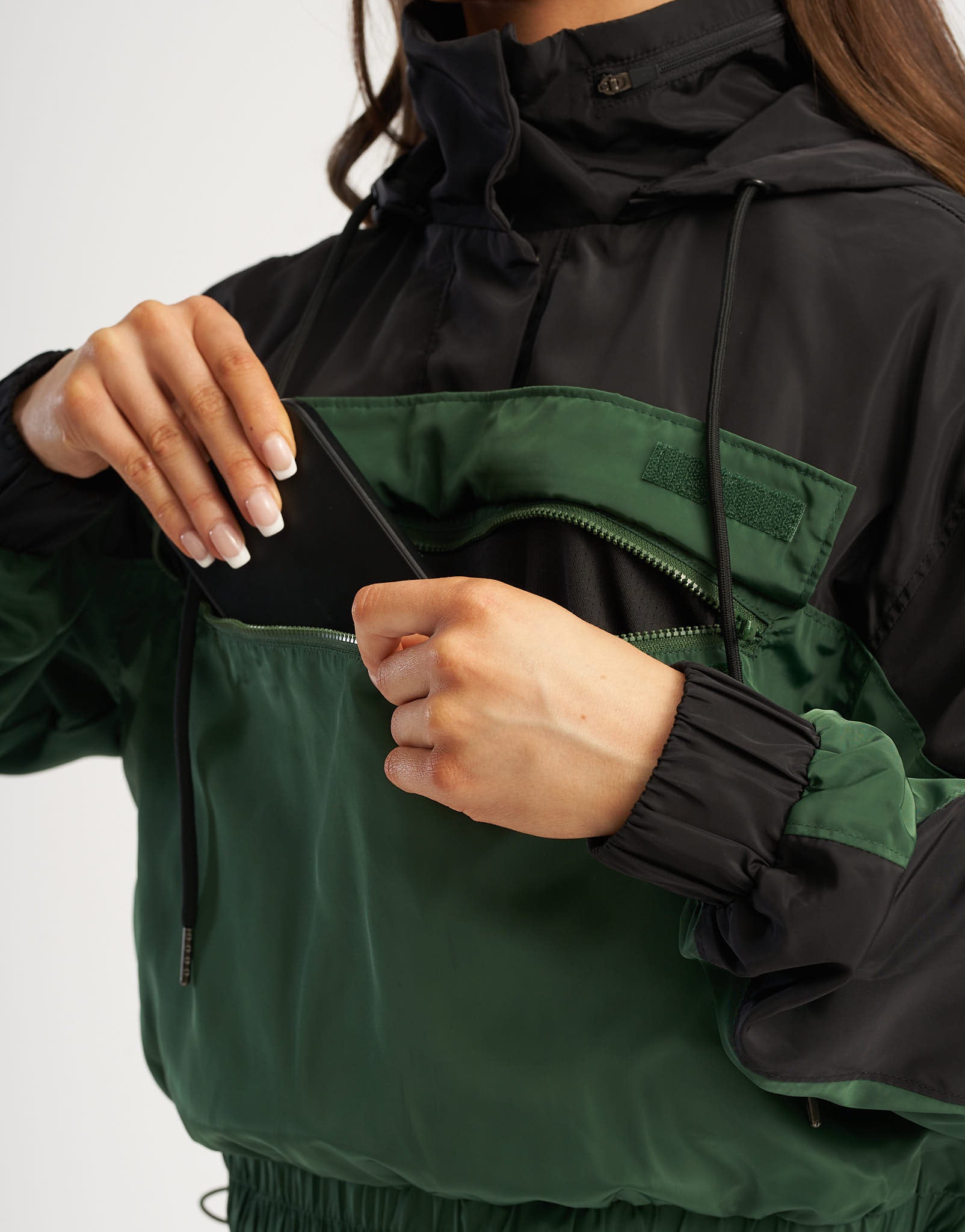 Anorak Jacket Hoodie - Green