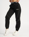 Bubble Banded Jogger Sweatpants - Black/Silver