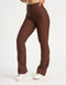 Flare Lounge Leggings - Chestnut Brown