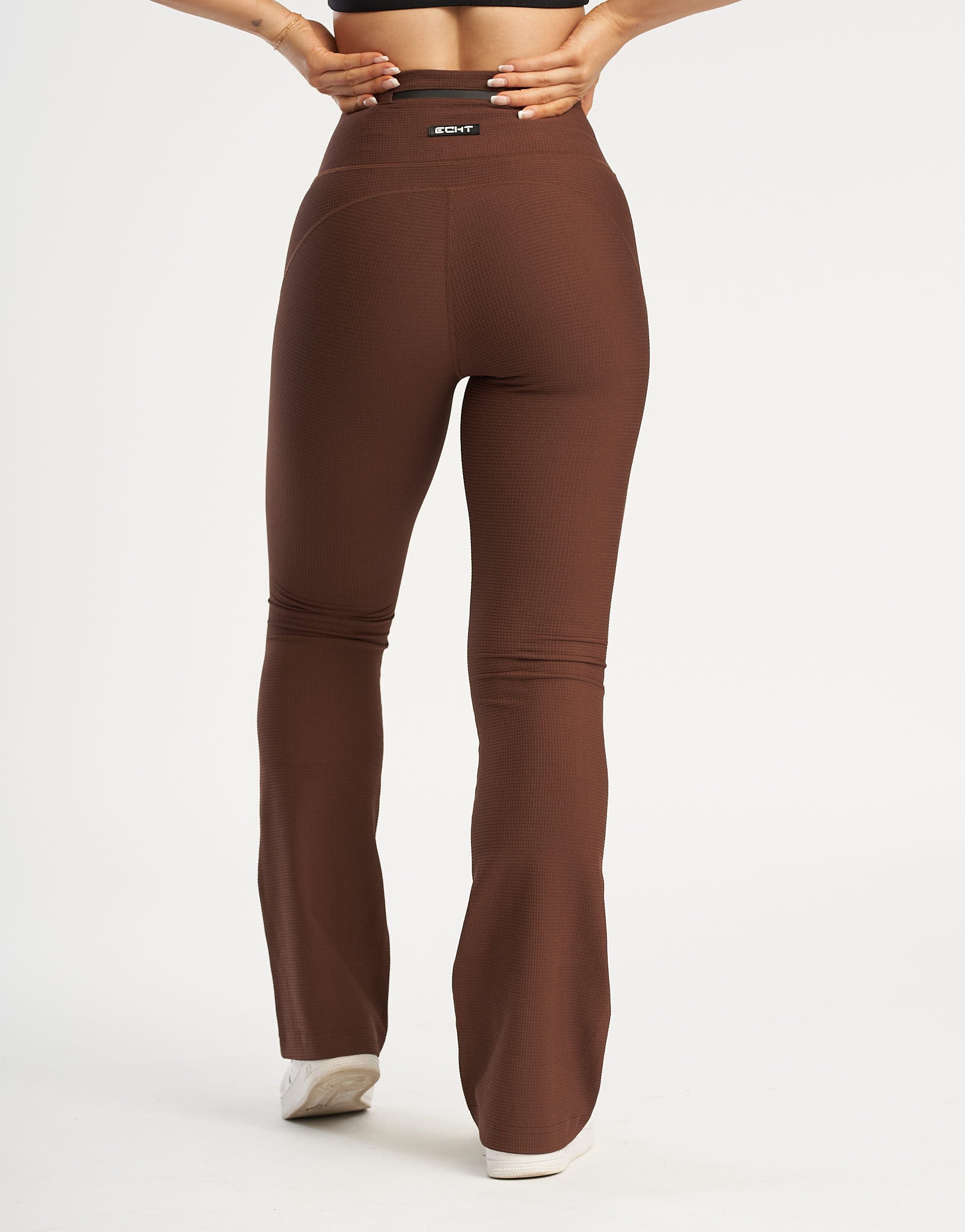 Flare Lounge Leggings - Chestnut Brown