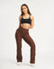 Flare Lounge Leggings - Chestnut Brown