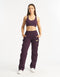 Tennis Button Pants - Purple