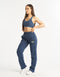 Tennis Button Pants - Blue