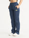 Tennis Button Pants - Blue