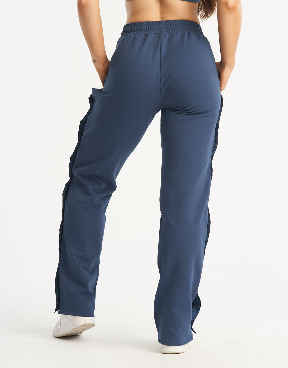 Tennis Button Pants - Blue