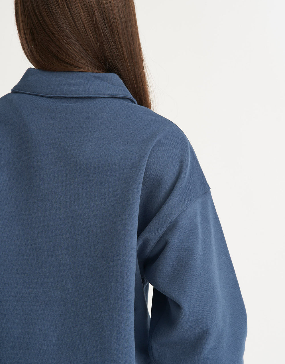 Tennis Polo Pullover - Blue