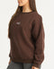 Review Sweatshirt - Fudge Brown