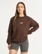 Review Sweatshirt - Fudge Brown