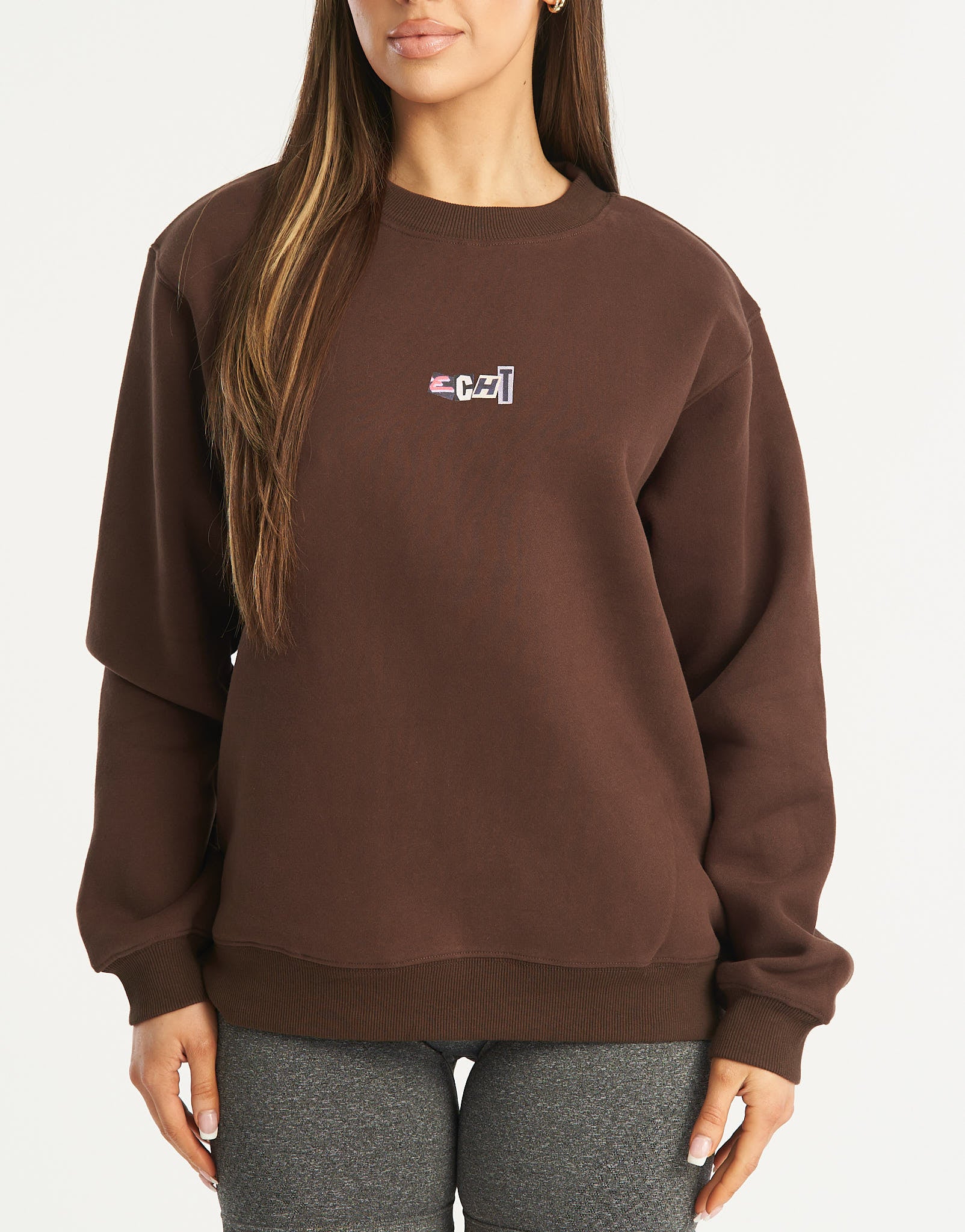 Review Sweatshirt - Fudge Brown