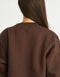 Review Sweatshirt - Fudge Brown