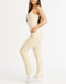 Core Pocket Unitard Flare - Oatmeal