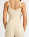 Core Pocket Unitard Flare - Oatmeal