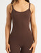 Core Pocket Unitard Flare - Fudge Brown