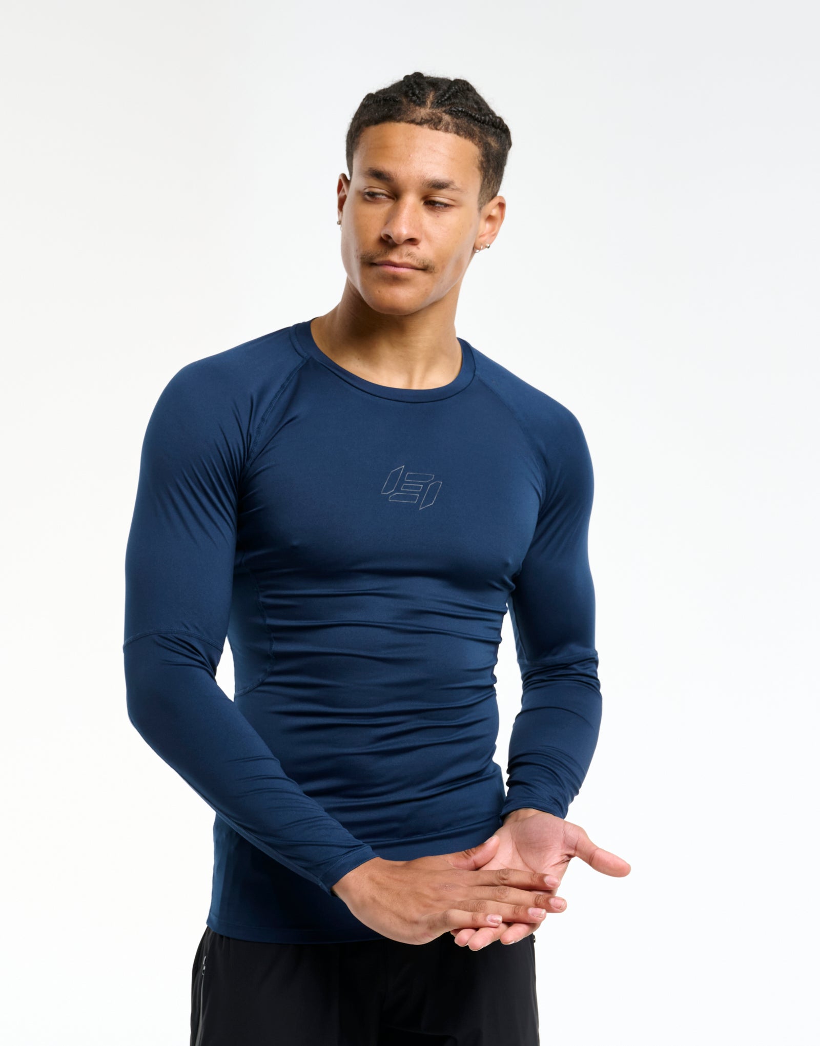 Compression Long Sleeve - Dark Blue