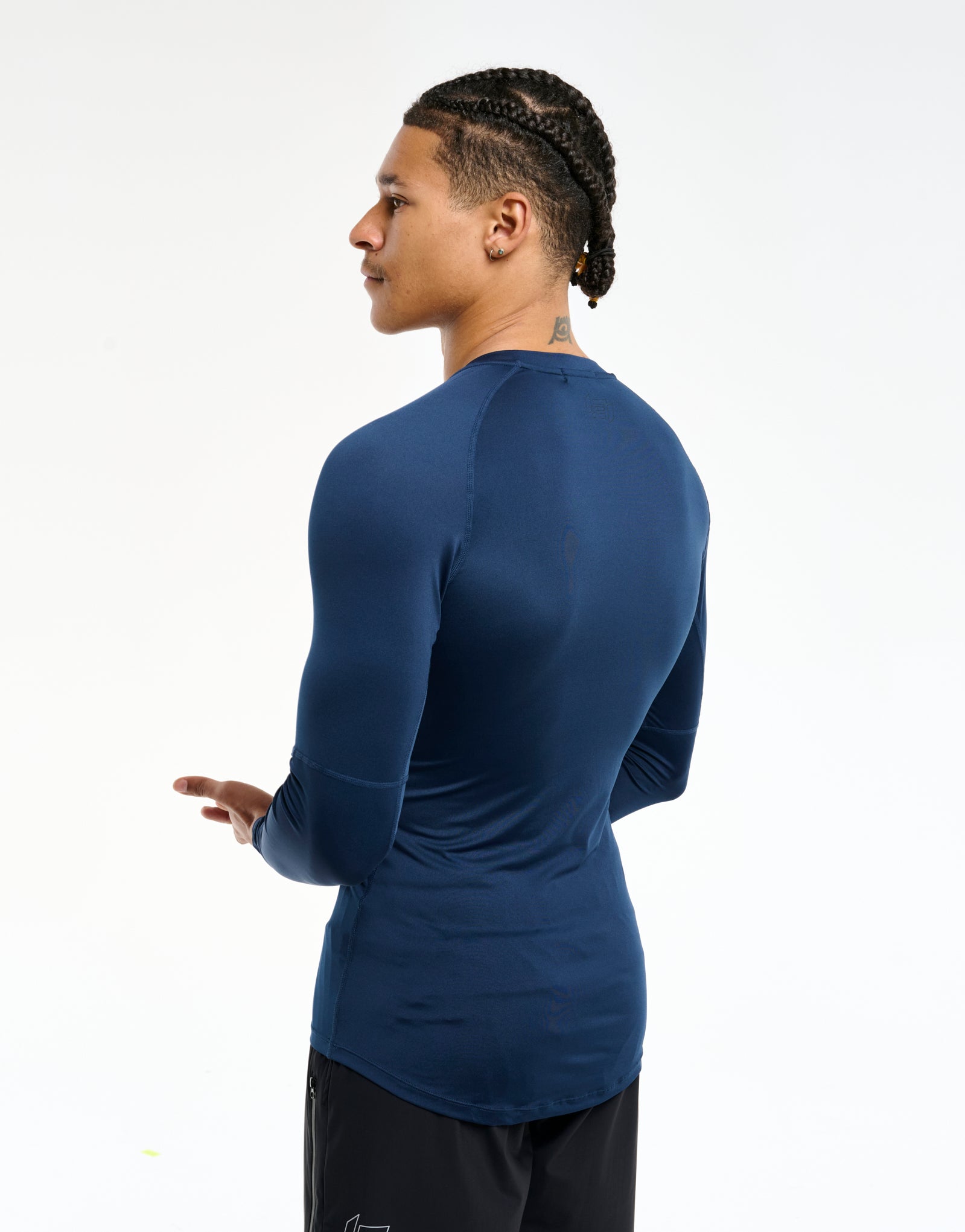 Compression Long Sleeve - Dark Blue