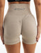 Arise Seamless Essential Shorts - Biscuit