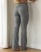 Comfort Flare Pants - Grey Marl