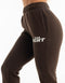 Team Echt Flare Sweatpants - Fudge Brown