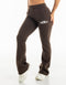 Team Echt Flare Sweatpants - Fudge Brown