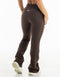 Team Echt Flare Sweatpants - Fudge Brown