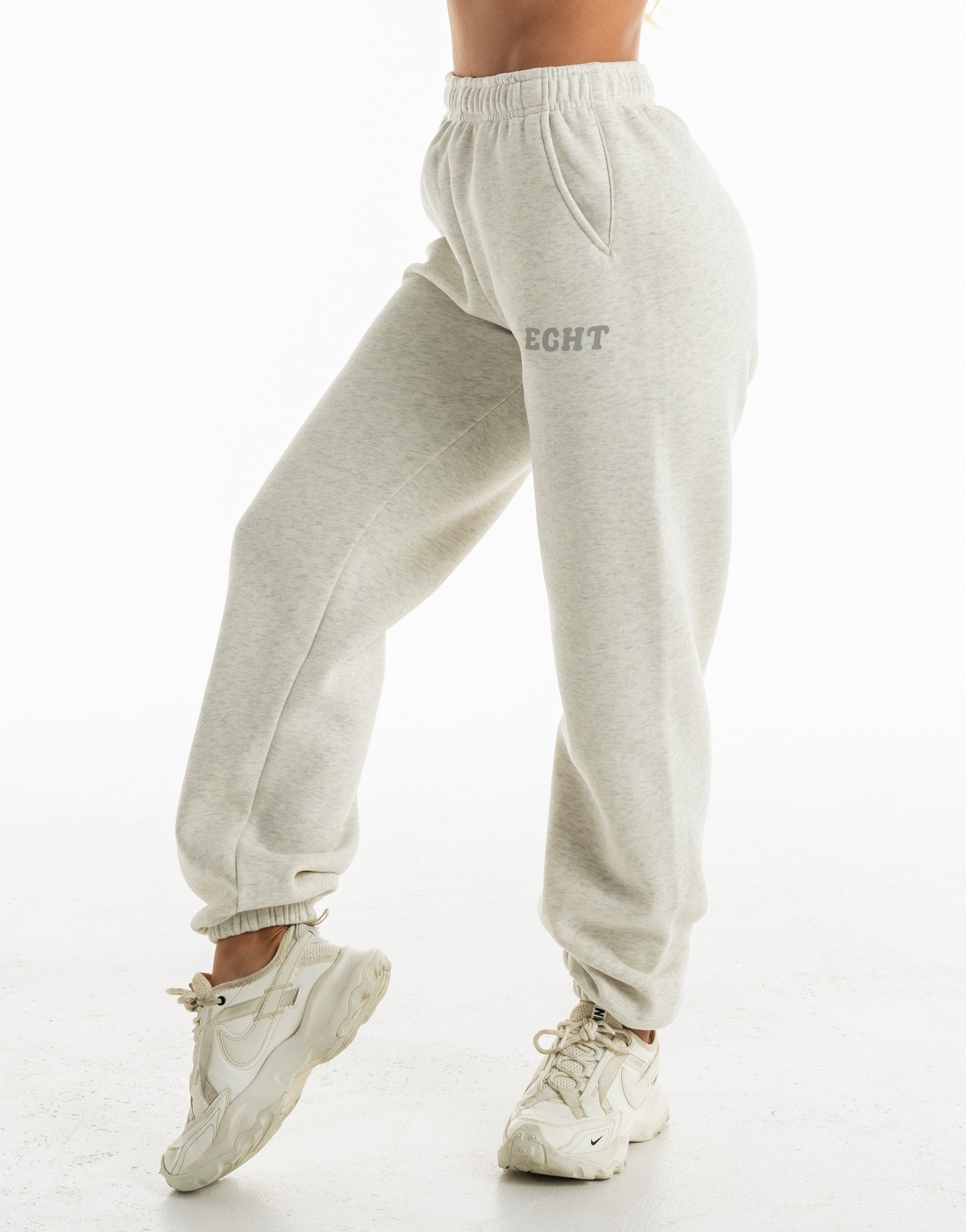 Bubble Joggers - Grey White