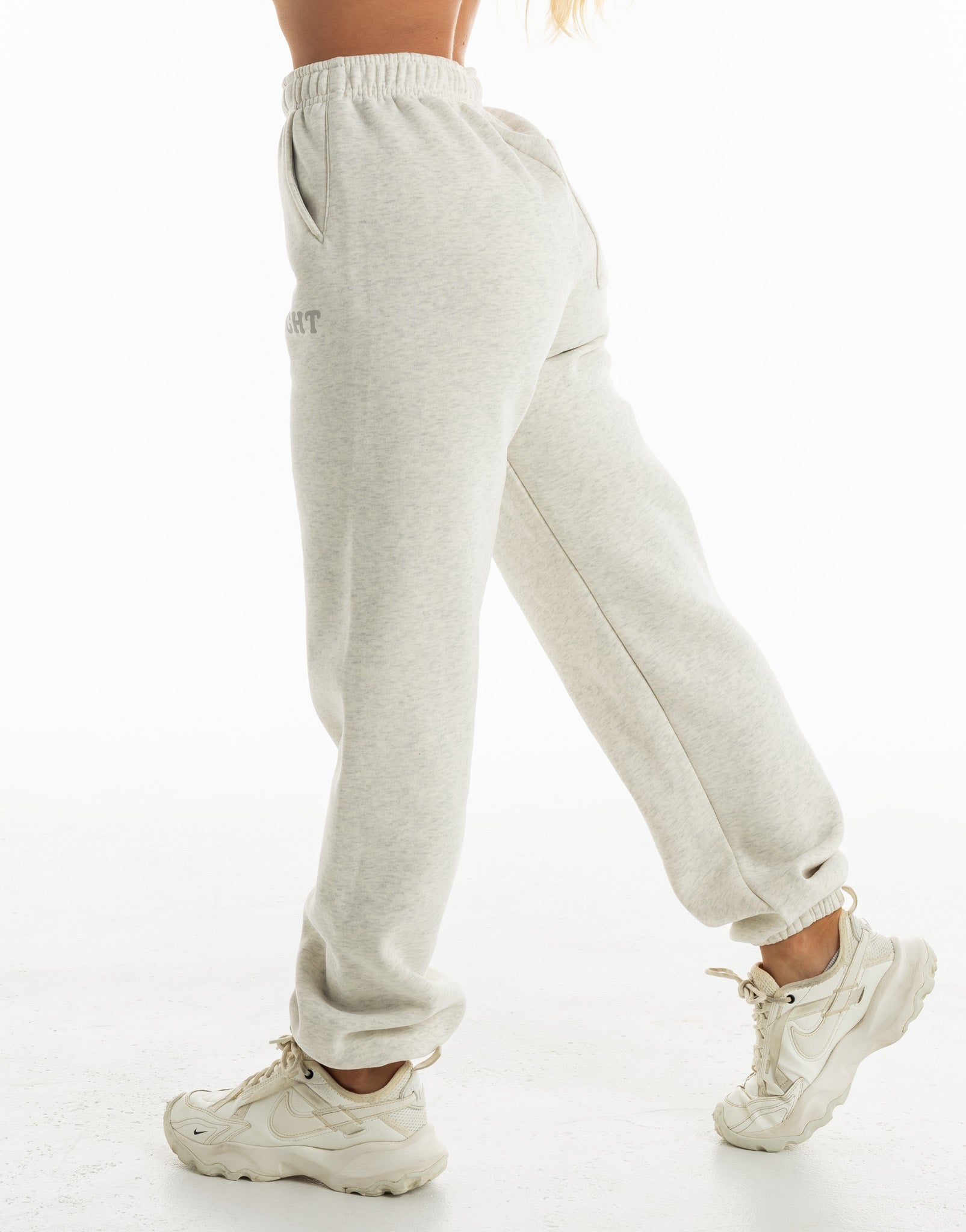 Bubble Joggers - Grey White