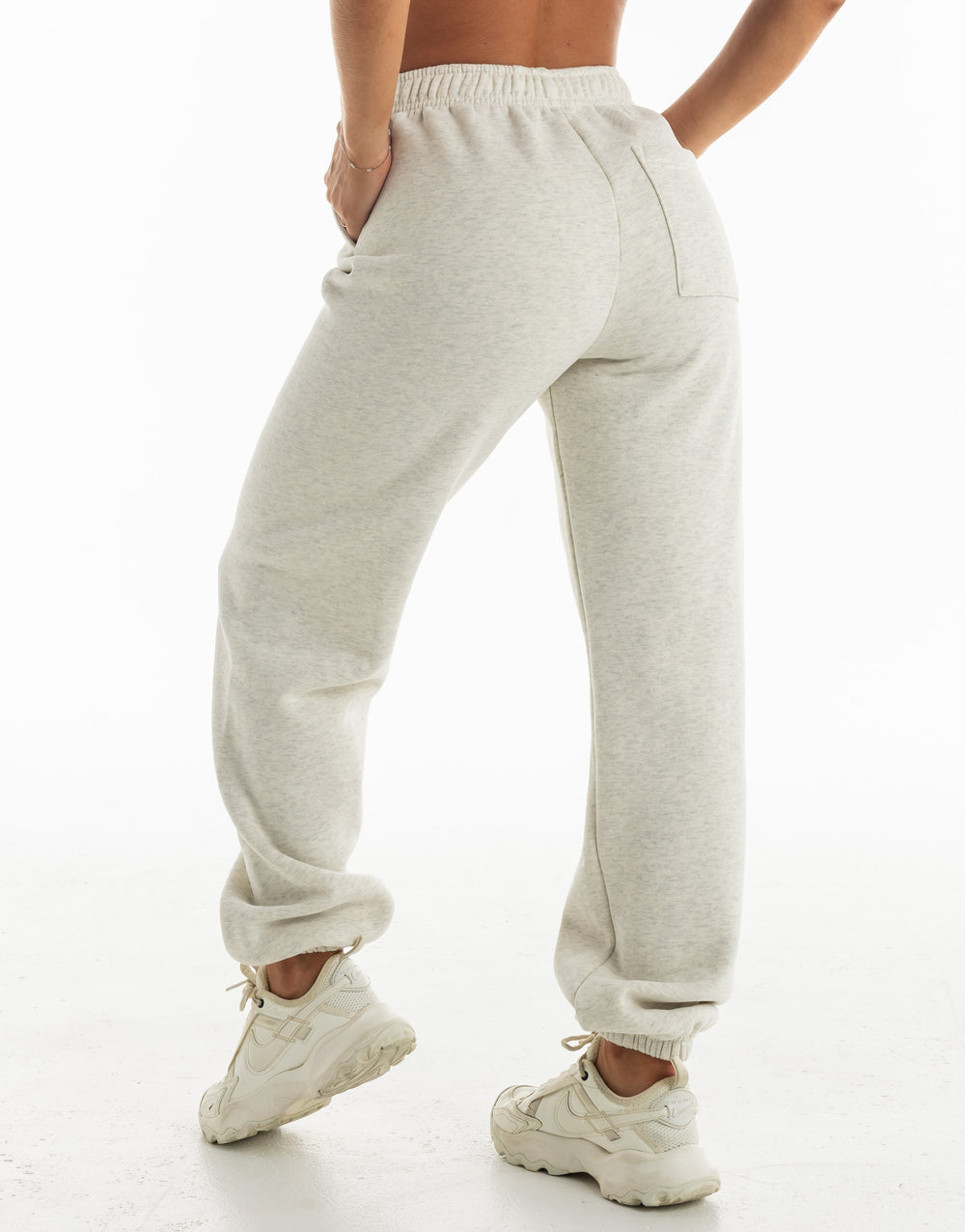 Bubble Joggers - Grey White