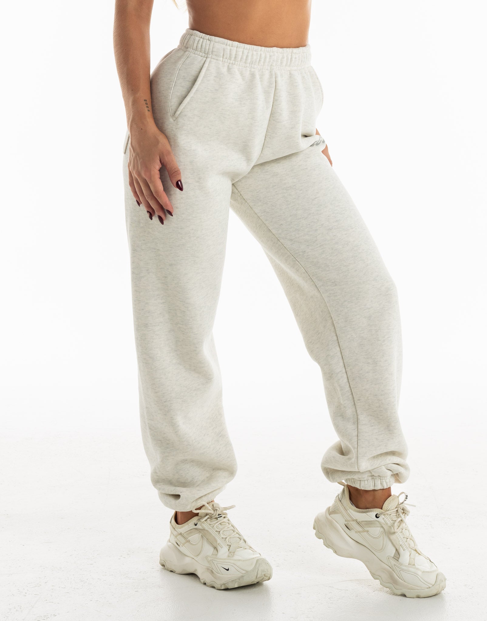 Bubble Joggers - Grey White