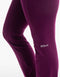 Fold Over Flare Leggings - Purple