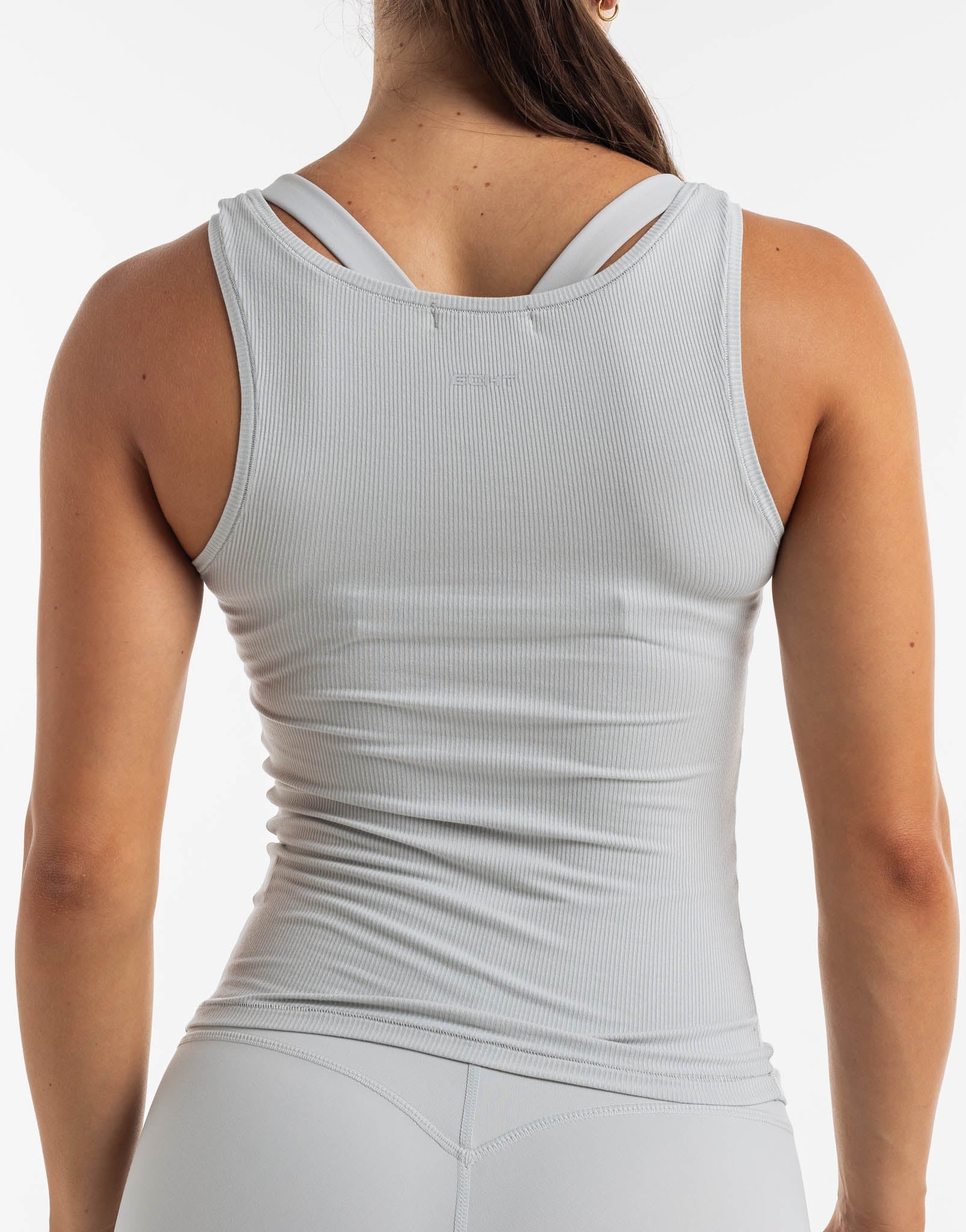 Ribbed Tank - Micro Grey