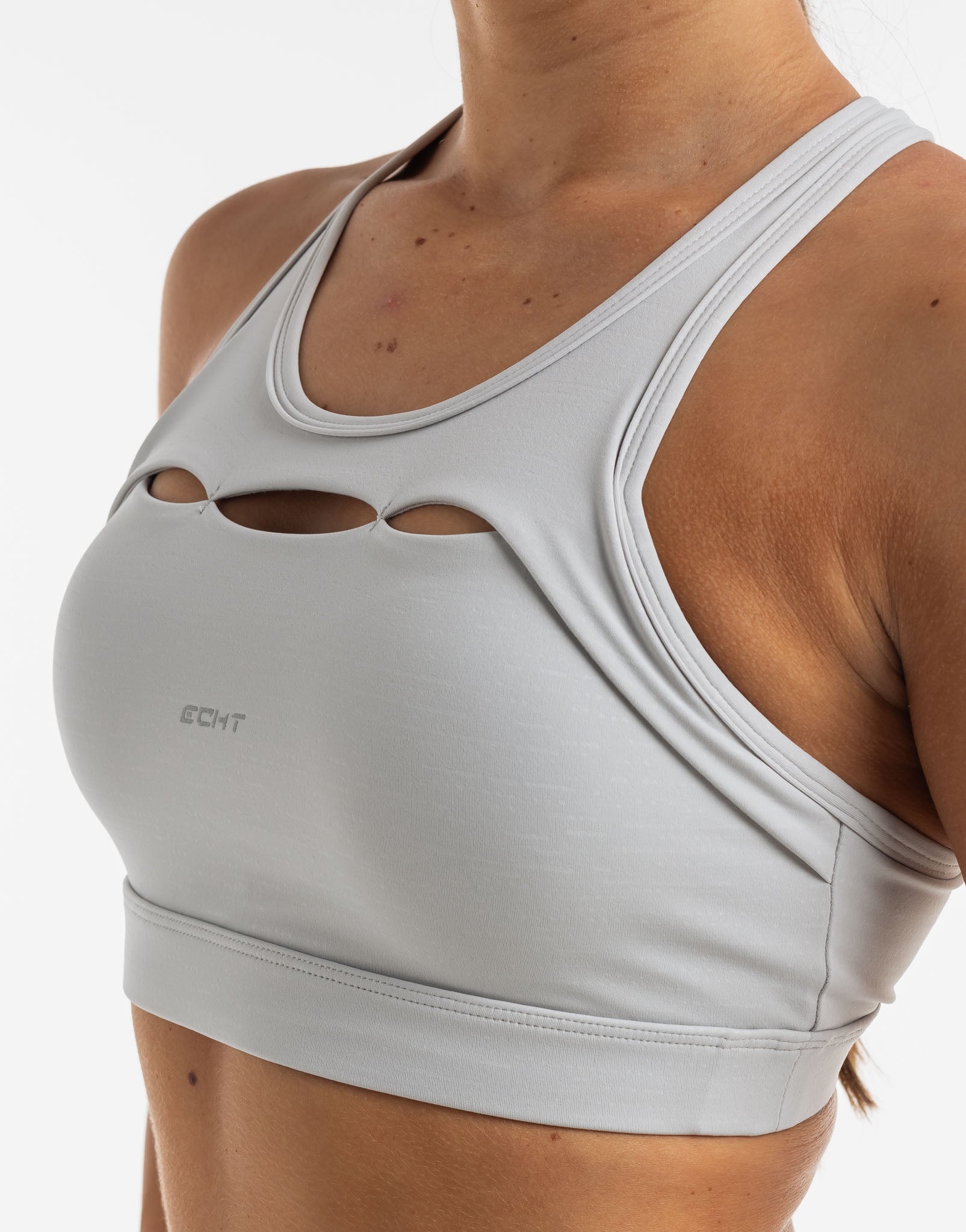 Tempo Sports Bra - Micro Grey