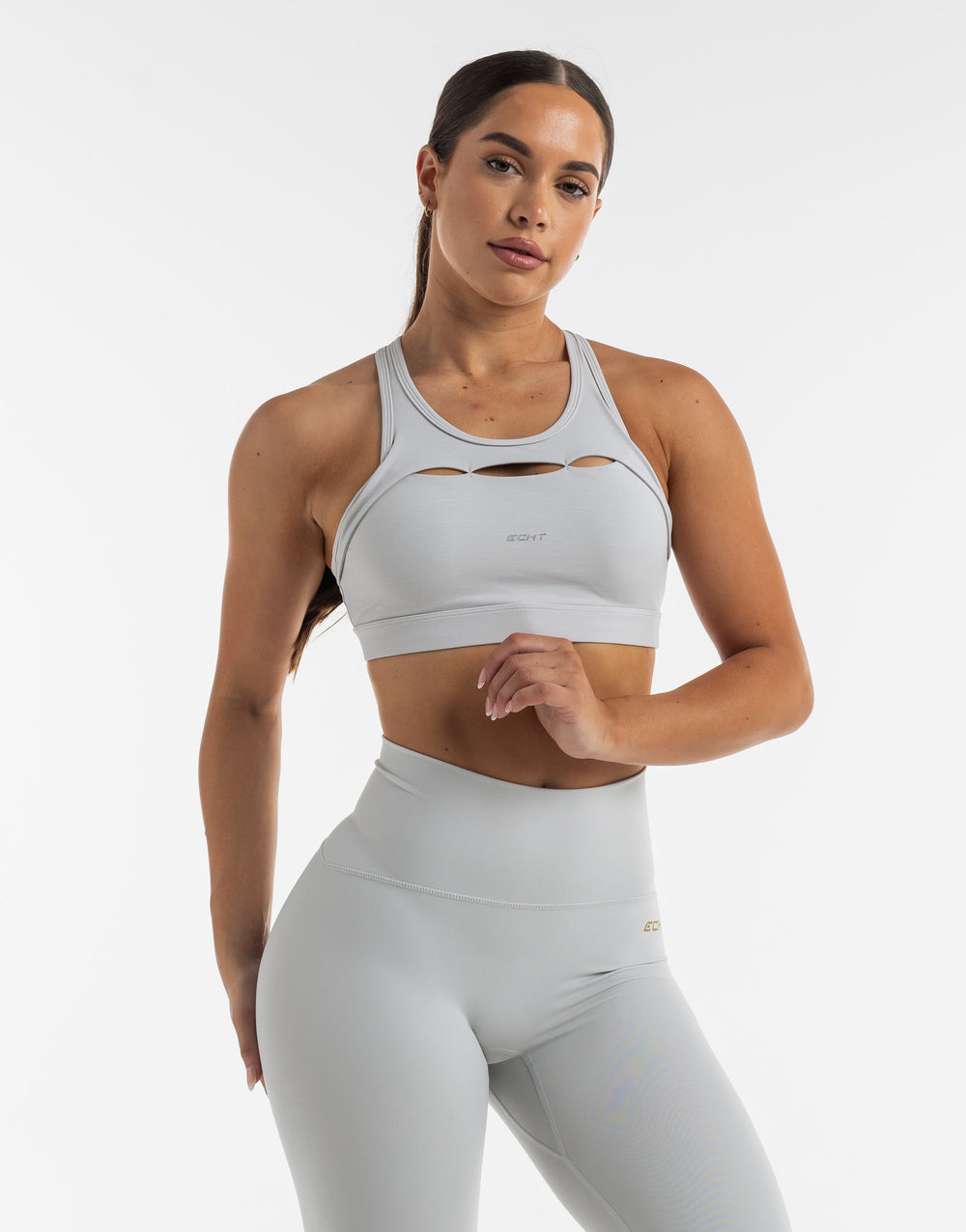 Tempo Sports Bra - Micro Grey