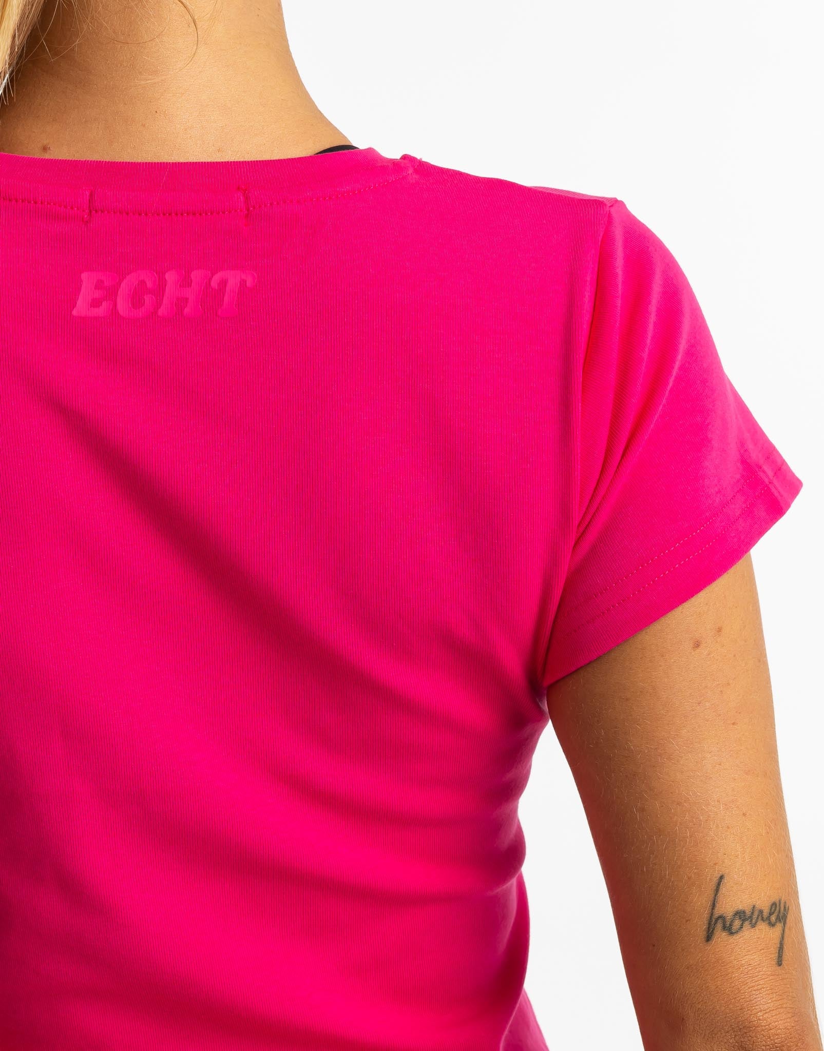 Basics Baby Tee - Bright Pink