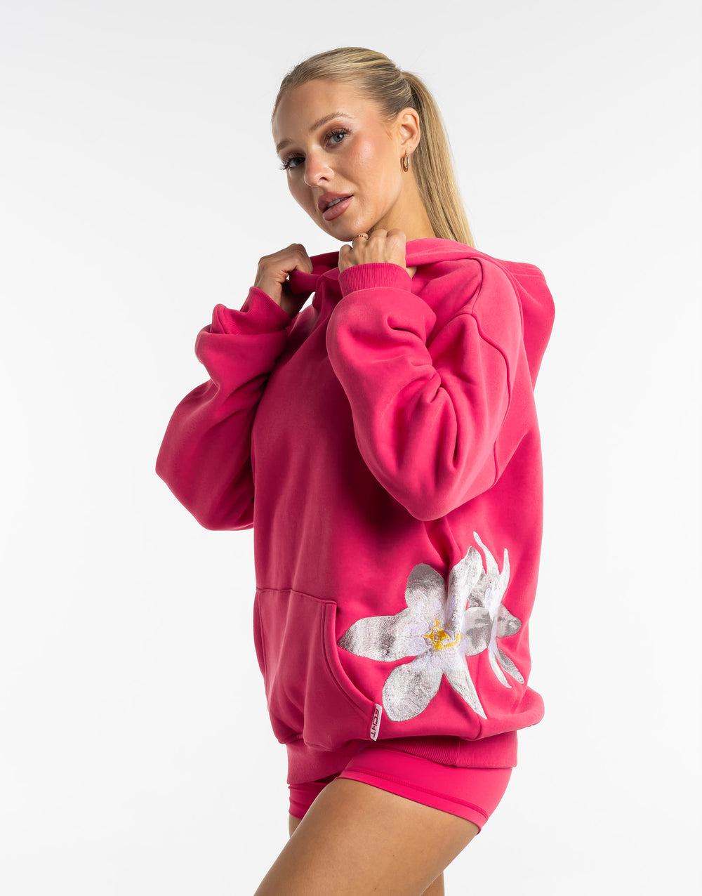 Glory Hoodie - Bright Pink