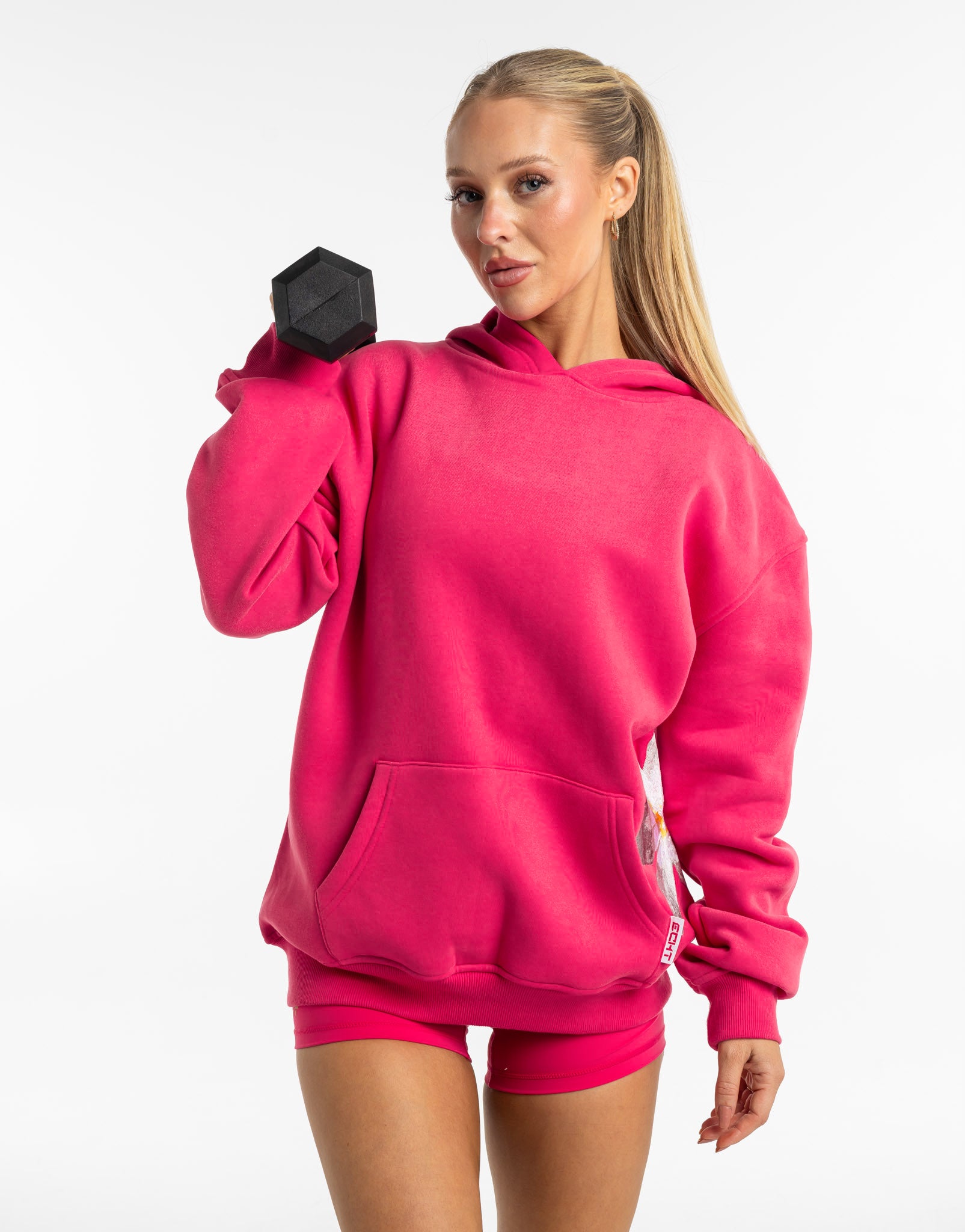 Glory Hoodie - Bright Pink