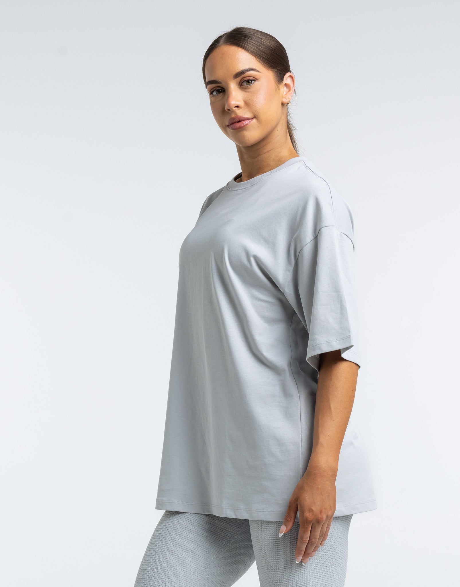 Futura Oversize Tee - Micro Grey