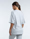 Colour Wave Oversize Tee - Micro Grey