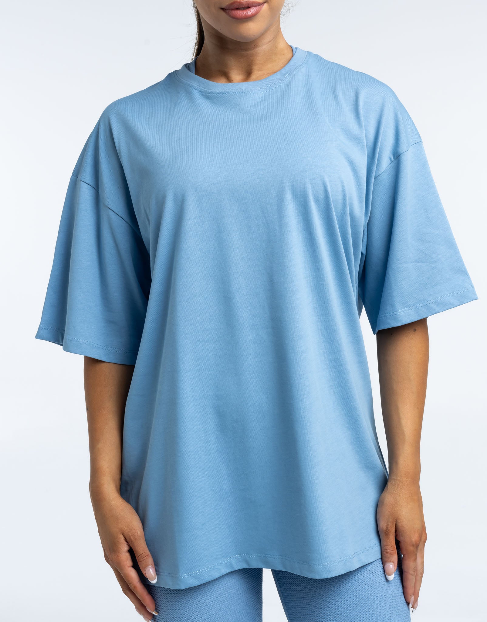 Futura Oversize Tee - Process Blue