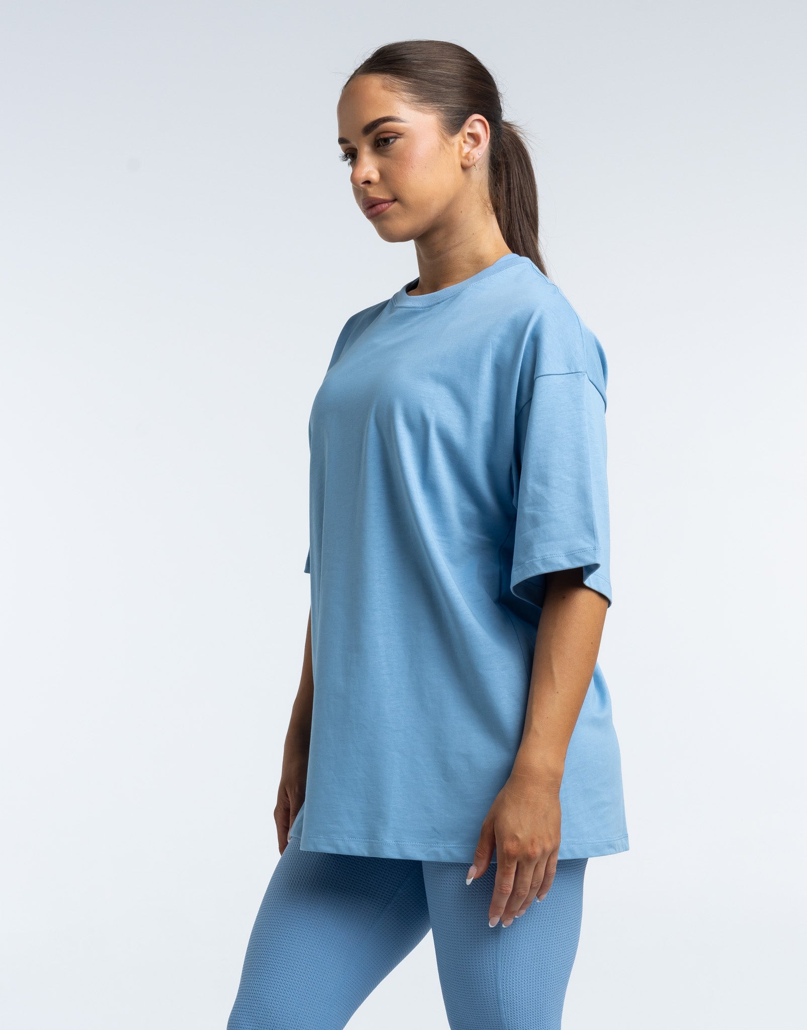 Futura Oversize Tee - Process Blue