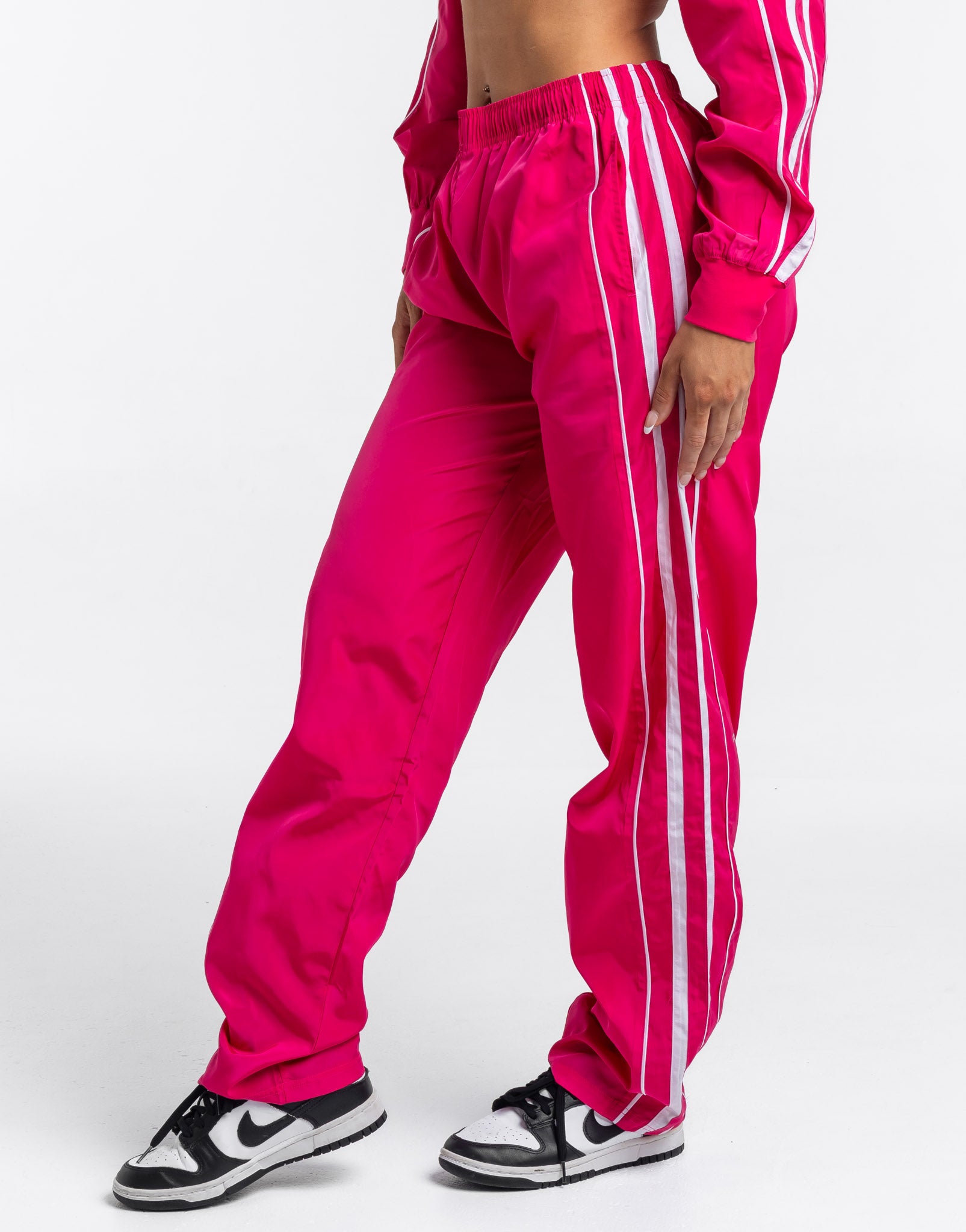 Y2K Retro Speed Pant - Bright Pink